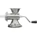 Getzhop Multipurpose Ground Pork Ground Machine Crou on hand -sized stainless steel (Silver)