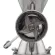 Getzhop Multipurpose Ground Pork Ground Machine Crou on hand -sized stainless steel (Silver)