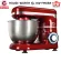 House Worth Food Mixer Mixer 4L Mixer 4L Mixer HW-FM06R (Red)