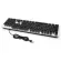 NUBWO คีย์บอร์ด USB Keyboard (NK-032 FORTUNE) Silver/Black