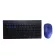 RAPOO คีย์บอร์ด (2in1) Multi mode Keyboard (8000M) Black/Blue