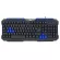 MD-TECH USB Keyboard (KB-222M) Black/Blue