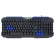 MD-Tech USB Keyboard (KB-222M) Black/Blue