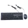 Marvo Primaxx KM-511 Waterproof Keyboard+Mouse USB  (สีดำ)