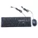 Marvo Primaxx KM-511 Waterproof Keyboard+Mouse USB (Black)