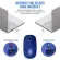 Mouse Oker i330D Wireless and Bluetooth, 2.4G wireless sound.