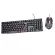 OKER KM-6120 Keyboard & Mouse Combo Set ชุดคีย์บอร์ด+เมาส์ ไฟทะลุตัวอักษรไทย