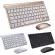 2.4g Wireless Keyboard and Mouse Protable Mini Keyboard Mouse Combo Set for Notebook LAP MAC DESK PC Computer Smart TV PS4