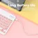 Bluetooth Pink Keyboard Mouse Combo Set For Ipad Surface Tablet Lap Wireless Silent Keyboard Mute Mini Size Keyboard Mouse