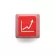 Novelty Shine Through Keycap Abs Etched Shine-Through Us Stock Nasdaq Dji Chinext Rise Black Red Esc Backspace For Keyboard