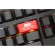 Novelty Shine Through Keycap Abs Etched Shine-Through Us Stock Nasdaq Dji Chinext Rise Black Red Esc Backspace For Keyboard
