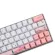 Sakura Dye-Sublimation Mechanical Keyboard Cute Keycaps PBT OEM Profile Keycap for GH60 GK61 GK64 Keyboard New