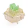 Gateron Kangaroo Switch RGB TACTILE 59G 63G Switches for Mechanical Keyboard MX STEM 5PIN Orange Transparent Body Green