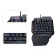 35-Key One-Handed Mechanical Gaming Keyboard Rgb Backlit Portable Mini Gaming Keypad Game Controller For Game Lap Pc Ps4 Xbox