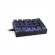 Motospeed K23 Keyboard USB WIRED NUMERIC Mechanical Keyboard 21 Keys Blue Backlight Keyboard with Oathmu Blue Switch USB Type-C