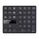 Keyboard Mini Keyboard Wireless Number Pad Rechargeable Keypad For Lap Pc 35 Keys One Hand Ergonomic Game Keypad