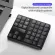 Keyboard Mini Keyboard Wireless Number Pad Rechargeable Keypad For Lap Pc 35 Keys One Hand Ergonomic Game Keypad