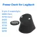 Pitta Studio Mouse Wireless Power Charging Doc Base Mod for PW GPX G Series G502 Lit Electronic Sport