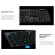 Logitech G813 LIGHTSYNC RGB LOW-PROFILE MECHANICAL KEYBOARD CLICKY ประกันศูนย์ไทย