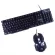 MARVO KM406 Set SEMI Mechanical Keyboard+Mouseชุด คีย์บอร์ด+เมาส์ ไฟ3สี(สีดำ) + SIGNOแผ่นรองเมาส์MT312S
