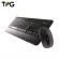 Wireless keyboard+Microsoft Wireless Desktop 2000 USB Port Thai (Black)