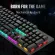 HP GK100F, real keyboard, mechanical, backlight, backlight, keyboard 104, Anti-Key LED keyboard, adjustable for PC Office Home