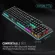 HP GK100F, real keyboard, mechanical, backlight, backlight, keyboard 104, Anti-Key LED keyboard, adjustable for PC Office Home