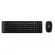 WIRELESS KEYBOARD & MOUSE (คีย์บอร์ดและเมาส์ไร้สาย) LOGITECH MK220 WIRELESS (BLACK)