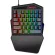 InKer Gaming Keyboard One-Handdddddd Mechanical Keyboard LED Mini Keypad for Mobile Game PC PS4 LOL Games