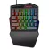 InKer Gaming Keyboard One-Handdddddd Mechanical Keyboard LED Mini Keypad for Mobile Game PC PS4 LOL Games