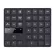 2.4GHz Wireless Portable Multifunctional 35-Key Charging NUMERIC Keyboard Wireless Numeric Keyboard Rechargeable Digital Keypad