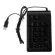 Three Colors RGB Backlit USB Wired Keyboard Waterproof NUMERIC Keypad Mini Numpad Multi-Functional Digital Keys