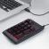 Three Colors RGB Backlit USB Wired Keyboard Waterproof NUMERIC Keypad Mini Numpad Multi-Functional Digital Keys