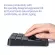 2.4ghz Wireless Portable Multifunctional 35-Key Charging Numeric Keyboard Wireless Numeric Keyboard Rechargeable Digital Keypad