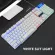 Gaming Mechanical Keyboard Gk50 Wired Mechanical Gaming Keyboard Floating Cap Waterproof Rainbow For Game Lap Pc
