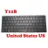 Lap Keyboard For Haier Y11b V1384abas2 V1384abas1 Without Frame Black United States Us/german Gr