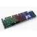 Black Low Profile Keycaps for Mechanical Keyboard Crystal Edge Black with Key Caps Puller Hard Plastic 104 Keys US Layout