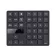 2.4g USB Wireless NUMERIC Keypad 35 Keys Charging Digital Keyboard Mini Numpad