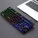 Gamer Gaming Keyboard 87KEY Gaming Mechanical Keyboard Colorful Backlight Keyboard Game Accessories