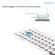 Usb Keyboard Wireless Mini Keypad With Number Touchpad 2.4g Ultra Thin English 59 Keys For Lap Desk Notebook Pc Smart Tv