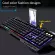 Gaming Mechanical Keyboard with Holder for Xiaomi Mechanical Metal Backlit Keyboard USB Wired Mobile Phone Bracket for Lap PC