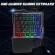 One-Handd Gaming Keyboard Mechanical Ergonomic Game Keypad 35KEYS LED Backlit Mobile Phone Ergonomic Keyboard