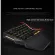 One-Handd Gaming Keyboard Mechanical Ergonomic Game Keypad 35KEYS LED Backlit Mobile Phone Ergonomic Keyboard