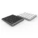 Rechargeable 28 Keys Bluetooth Wireless NUMERIC Keypad Mini Numpad Alloy Ultra-Thin Wireless Keyboard for PC Accounting Tasks