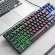 Gaming Keyboard 87 Keys Key Board For Pc / Lap Gamerseven-Color Backlit Wired Keyboard