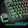 Gaming Keyboard 87 Keys Key Board For Pc / Lap Gamerseven-Color Backlit Wired Keyboard