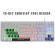 Gaming Keyboard 87 Keys Key Board For Pc / Lap Gamerseven-Color Backlit Wired Keyboard