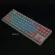 87 Keys PBT Color Matching Light-Proof Mechanical Keycaps Replacement Keycaps for Backlight Mechanical Game Keyboard