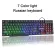 Russianenglish Keyboard Gaming Wired Keyboard Backlight Rgb Illuminated Keyboards Usb Waterproof Game Computer Mac Pc Key Board