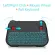 Vontar Backlight T18 Plus English Russian 2.4g Wireless Fly Air Mouse Backlit Keyboard Touchpad Controller For Android Tv Box